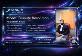 MSME Dispute Resolution Lawyers for Business Legal, Ghaziabad