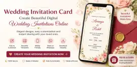 Online Invitation Card Maker | Wish Me Inivtes, Chennai