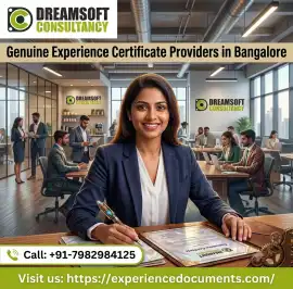 Genuine Experience Certificate Providers in Bangal, Bengaluru