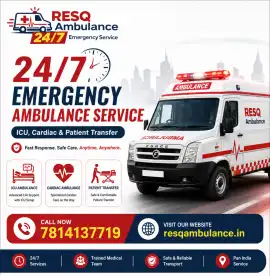 24/7 Emergency Ambulance Service | ICU, Mohali