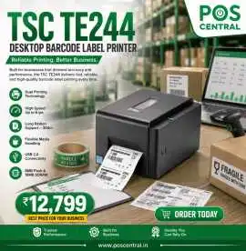 Get TSC TE244 Barcode Printer with USB , ¥ 12,799