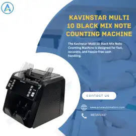 Kavinstar Multi 10 Black Mix Note Counting Machine, Delhi