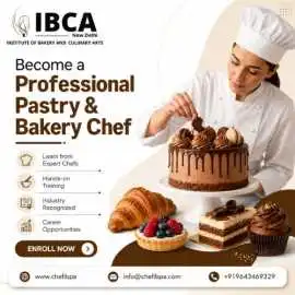 Diploma in Pastry and Bakery Course in Delhi|IBCA, New Delhi