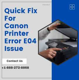 Quick Fix For Canon Printer Error E04 Issue, Haltom City