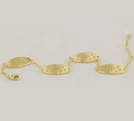 Custom Tree Of Life Initials Anklet, Los Angeles