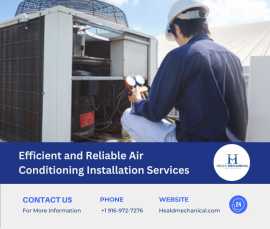 Professional Air Conditioning Installation Service, Sacramento