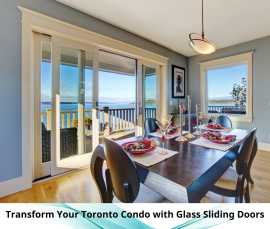 Transform Toronto Condo with Glass Sliding Doors, Toronto