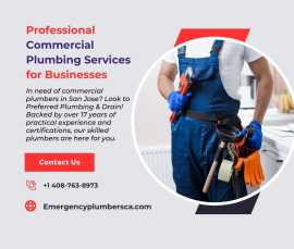 Professional Commercial Plumbing Services , Fremont