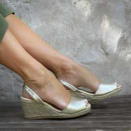 Women's Classic Espadrille Wedge Sandal, Dubai