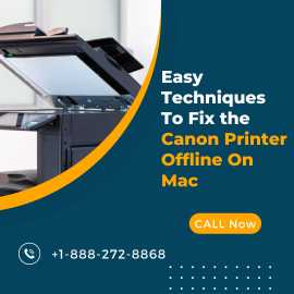 Easy Techniques To  Canon Printer Offline Mac, Haltom City