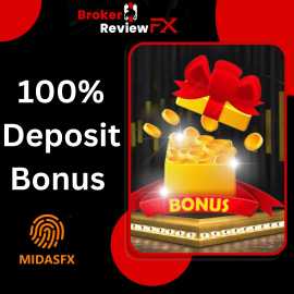 100% Deposit Bonus – MidasFX, New York