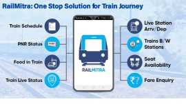 RailMitra: Train Journey related solutions at one , Patna