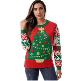 Festive Frenzy: Unisex Christmas Ugly Sweaters , Abbotsham