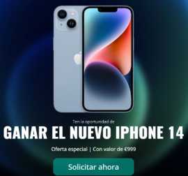 ¡Consigue un iPhone 14 ahora!