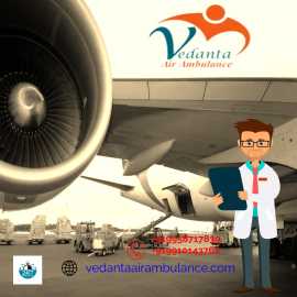 Get Air Ambulance Service in Kathmandu by Vedanta , Patna