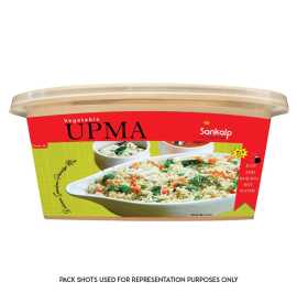Buy Sankalp Vegetable Upma, 60 gm only 43 rupees., ₹ 43