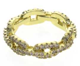 Cuffs All Around Stones Ring, ps 2