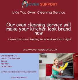 Professional Single and Double Oven Cleaning Servi, Abberton