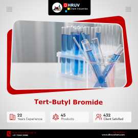 Tert Butyl Bromide Manufacturer | Dhruvchem, Ahmedabad
