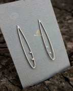 925 sterling silver Long Earrings, Jaipur
