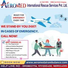 Aeromed Air Ambulance Service In Patna - Medical , Patna