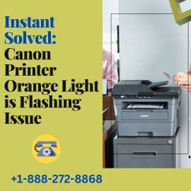 Instant Solved: Canon Printer Orange Light, Haltom City