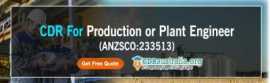 CDR For Production Or Plant Engineer, Sydney