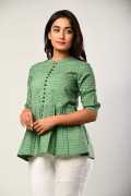 Charm in Prints: Shop Printed Short Kurta Online!, Rp 499