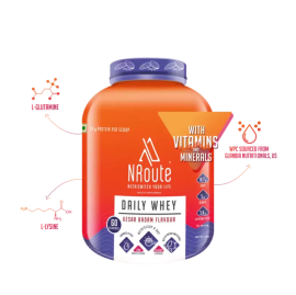Buy India's #1 NRoute Daily Whey Protein Powder, Mumbai