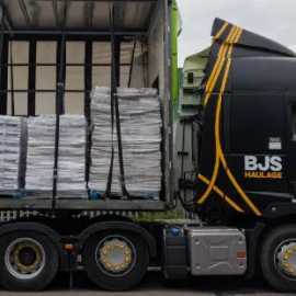 Efficient Container Haulage Services by BJS Family, Wednesbury