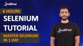 Selenium Course: Why do testers choo| Intellipaat, Bengaluru