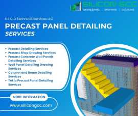 Precast Panel Detailing Services in Dubai, UAE, Dubai