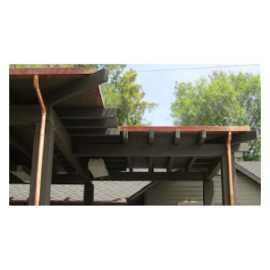 Custom Box Rain Gutter in Los Angeles, Los Angeles