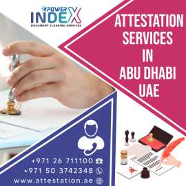 Attestation services in Abu Dhabi, Abu Dhabi