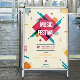 Custom A-Frame and Sandwich Board Signs in Atlanta, Atlanta