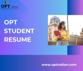 OPT student resume