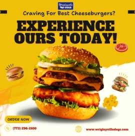 Craving For Best Cheeseburgers? Experience Ours, Chicago