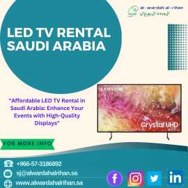 Top Uses of LED TV Rentals in Riyadh, Riyadh