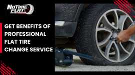 Get Benefits of Professional Flat Tire Change Serv, Jenison