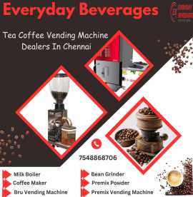 Fresh Milk Filter Coffee Vending Machine Dealers i, Chennai