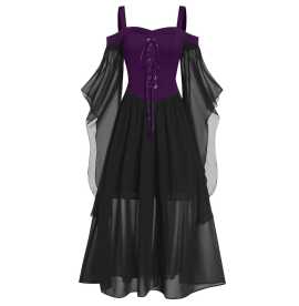 Spooky Halloween Dress | Mask and Capes, $ 34