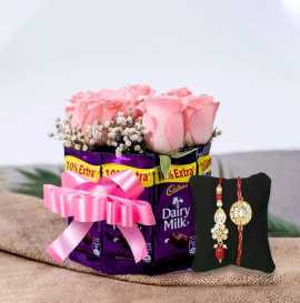 Send Rakhi Gifts To Mathura With 30% Off, ₹ 1,427