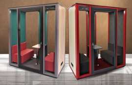 Soundproof Office Phone Booth and Meeting Booth, Noida