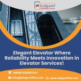 Elevator Maintenance Company  | Elegant Elevators, Jeddah
