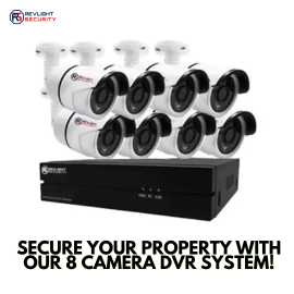8 camera dvr security system in USA, $ 0