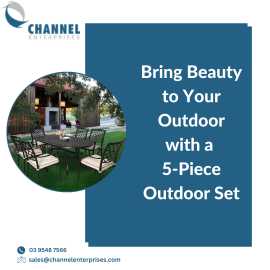 Bring Beauty to Your Outdoor with a 5 Piece Outdoo, $ 0