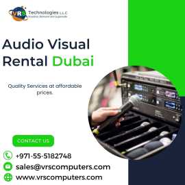 What Benefits Does AV Rental Service Provide?, Dubai