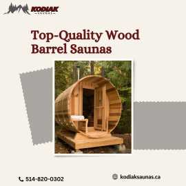 Top-Quality Wood Barrel Saunas - Kodiak Saunas, Ottawa