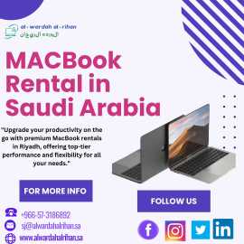 How Rent a MacBook in Riyadh Enhance Productivity?, Riyadh