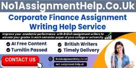 Corporate Finance Assignment Help Service, London